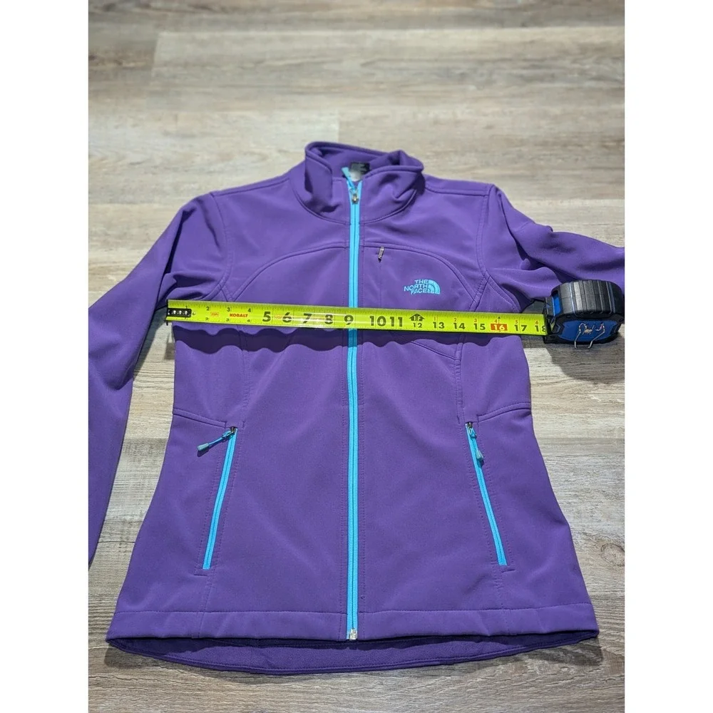 The North Face Windwall Softshell‎ Jacket Purple Zip Up Women's Size S
